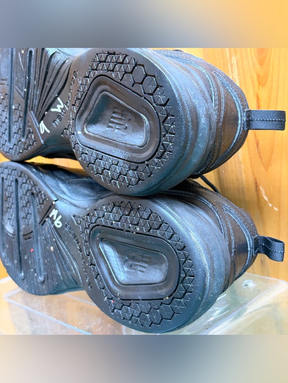 New Balance 608v4 Black Leather Training Shoes Men's Size 12 4E Extra Wide - Picture 11 of 12